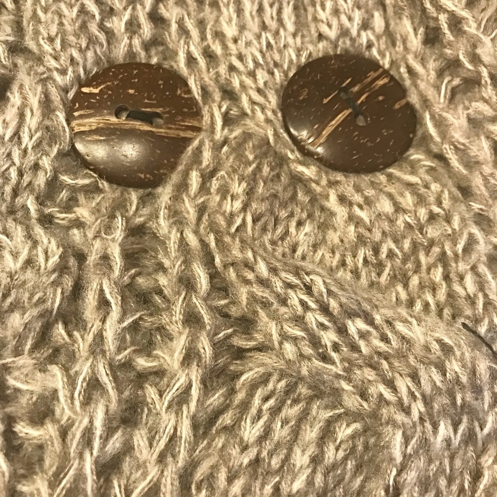 Boho Chic Mocha Neck Shoulder Warmer Scarf - Picture 5 of 8