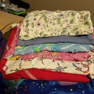 Medium and large scrub tops