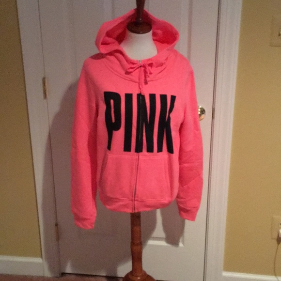 Victoria’s Secret Bright Pink Sweatshirt. - Picture 2 of 4