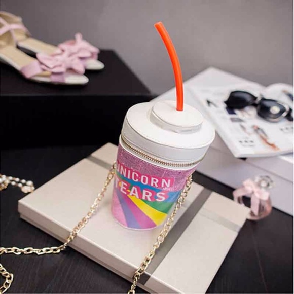 Unicorn Tears Jumbo Drink Cup Bag (Pink) - Picture 6 of 7