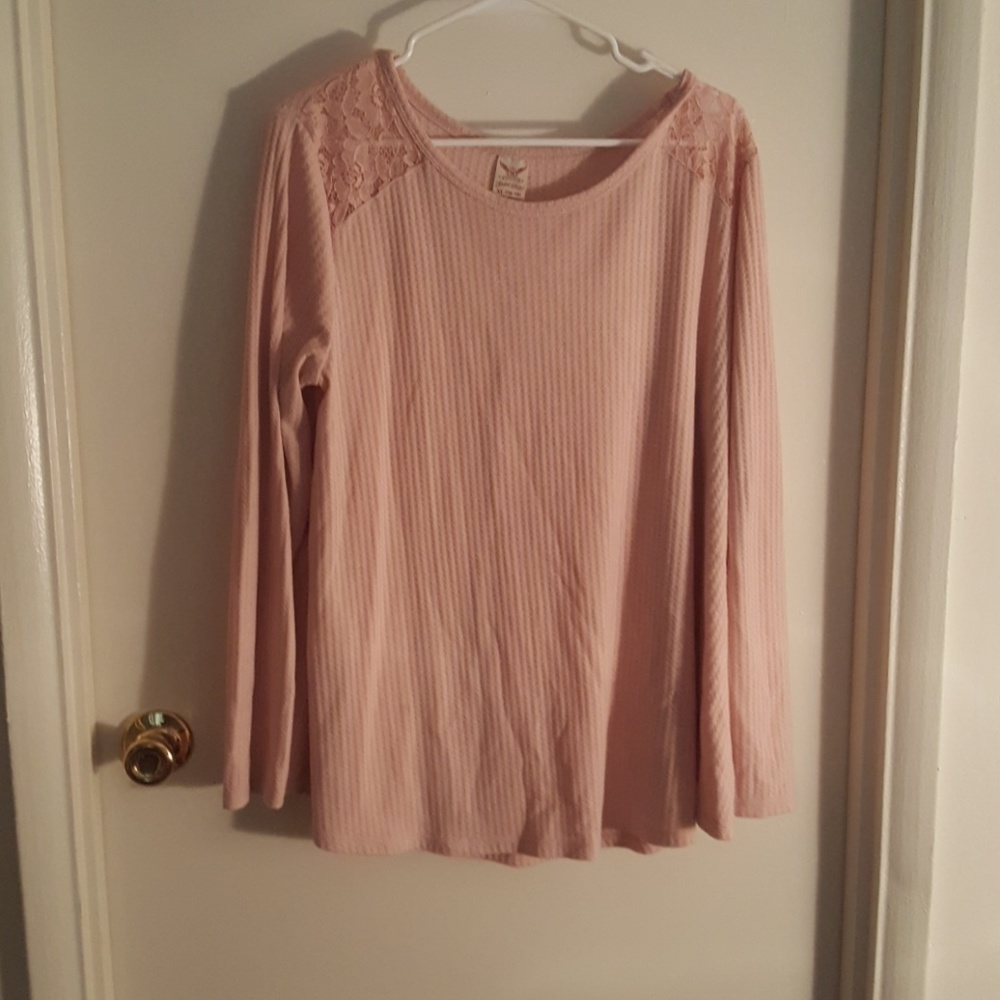 🔴BOGO faded glory long sleeve sweater top