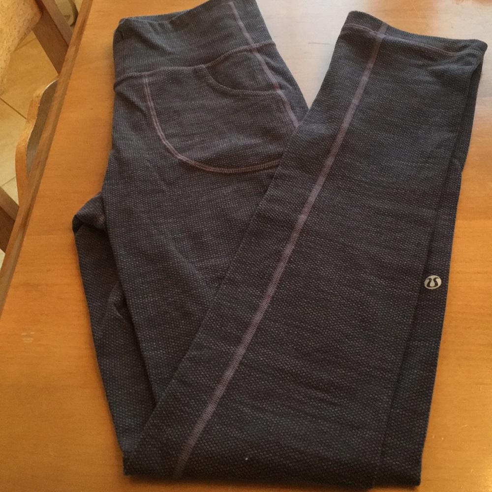Lululemon purple straight leg pant