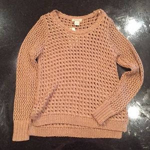 Lucky Brand Gold Sweater