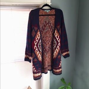 Cozy Aztec Cardigan