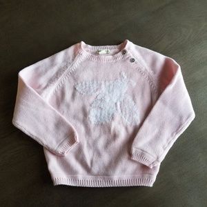 Burt's Bees Pink 100% Organic Cotton Sweater
