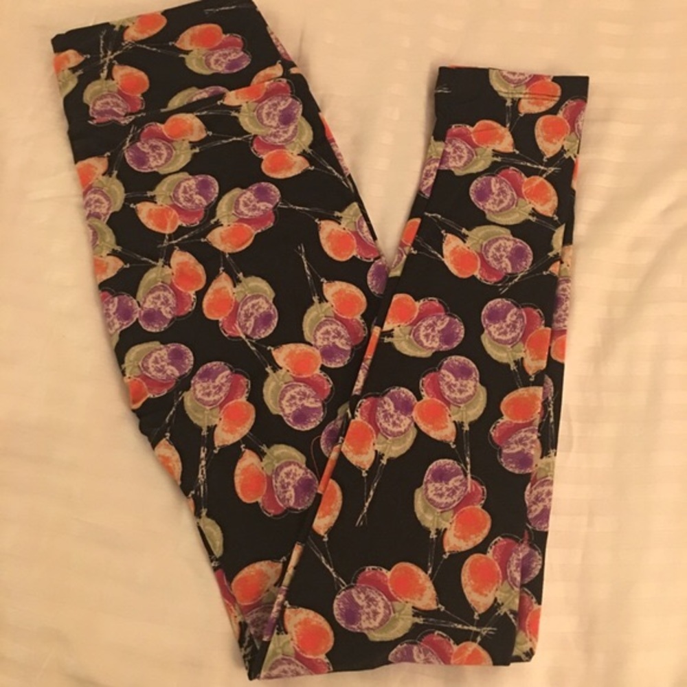 Lularoe TC Balloon Legging 🎈Black Birthday Soft