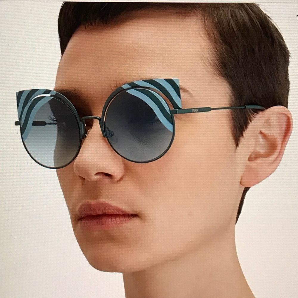 Fendi Hypnoshine Cutout Sunglasses - Picture 8 of 8