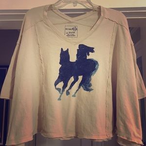 Free people loose fitting shirt