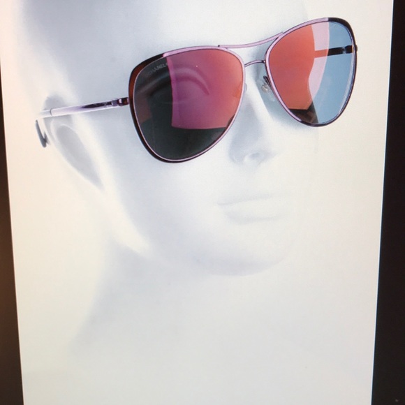 Chanel 2017 Aviator Pilot mirror purple sunglasses - Picture 8 of 8