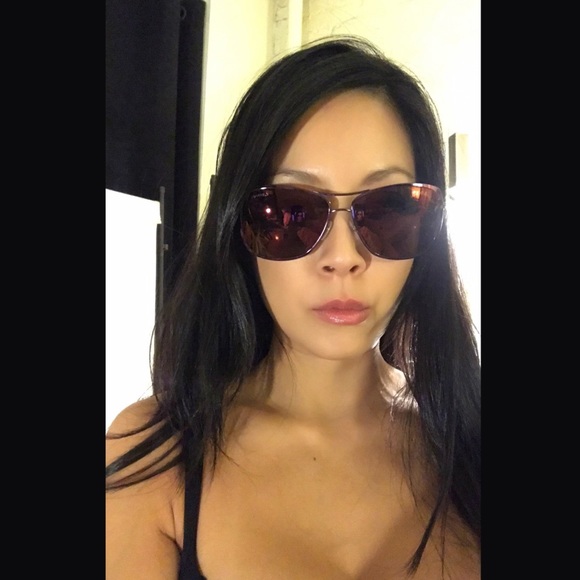 Chanel 2017 Aviator Pilot mirror purple sunglasses - Picture 7 of 8