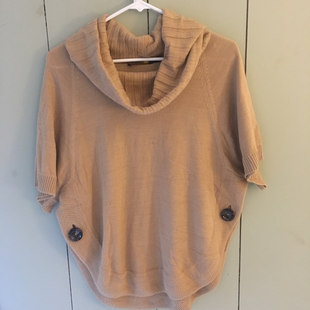 Outback Red for The Limited cowl neck poncho 💫