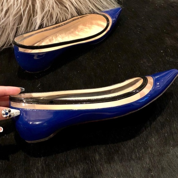 Auth Louboutin Paulina Patent Flats - Picture 3 of 6