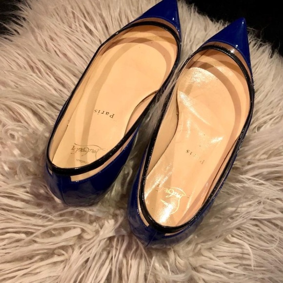 Auth Louboutin Paulina Patent Flats - Picture 4 of 6