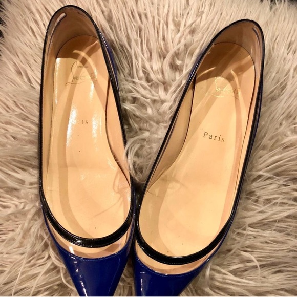 Auth Louboutin Paulina Patent Flats - Picture 6 of 6