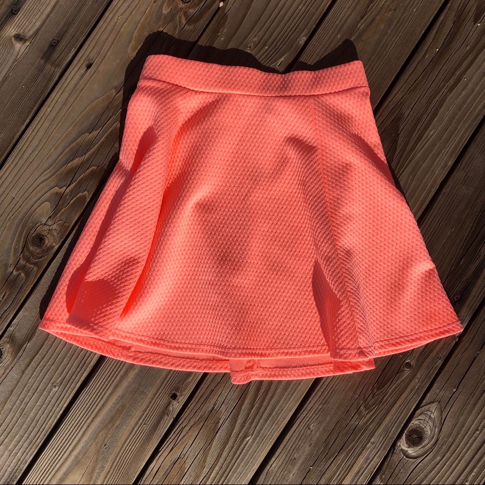 Divided H&M Bright Textured Short Skirt