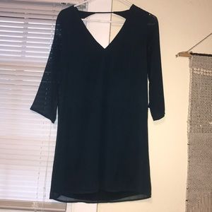 Urban Outfitters Hunter Green 3/4 Sleeve Dress
