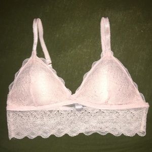 Baby Pink Lace Bralette