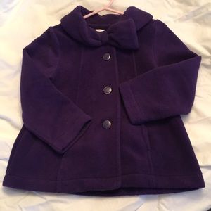 Gymboree purple toddler coat