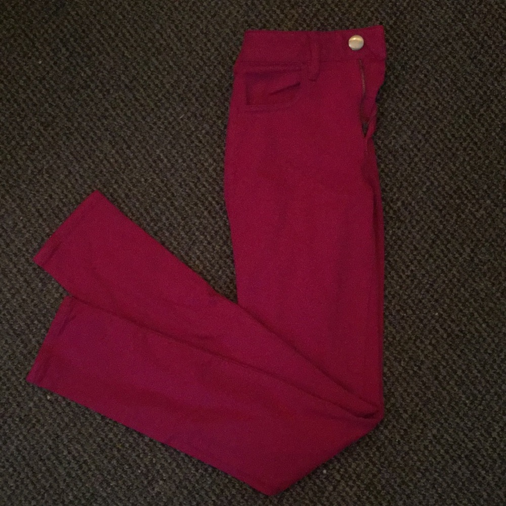 American Eagle High Rise Jegging Size 4R - Magenta