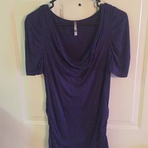 Navy Charlotte Russe top