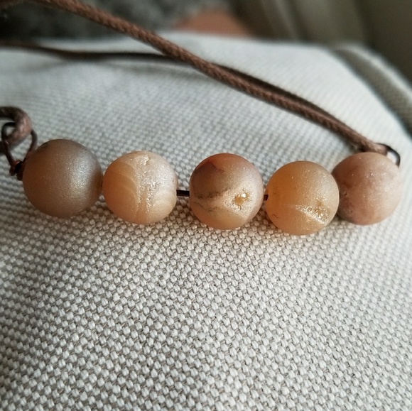🕉️🌹 Stone Meditation Necklace🌹🕉️ - Picture 4 of 5