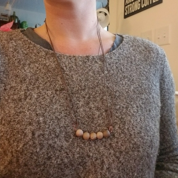 🕉️🌹 Stone Meditation Necklace🌹🕉️ - Picture 5 of 5