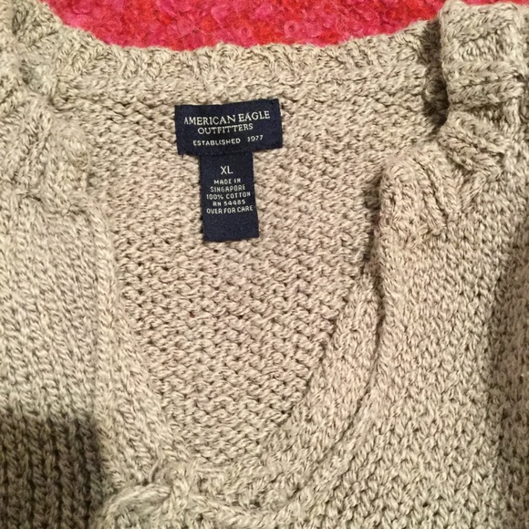 🦅 CHUNKY  COTTON COMFY SWEATER🇺🇸 American Eagle 🦅 - Picture 3 of 16