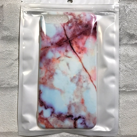 NEW iPhone 7 Plus/8 Plus SOFT Marble Stone Case - Picture 5 of 7