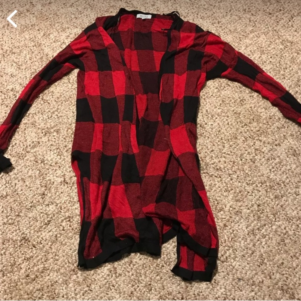 Super cute plaid cardigan