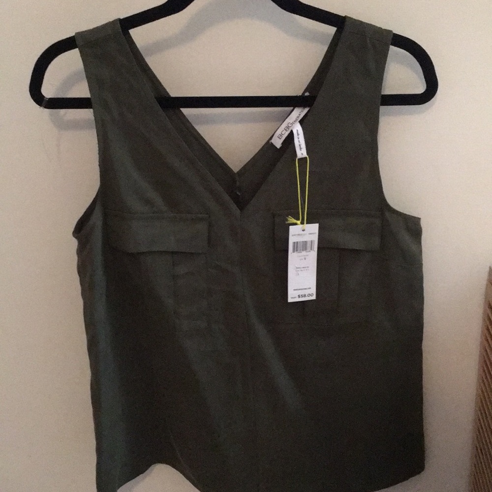 BCBGeneration Olive Top