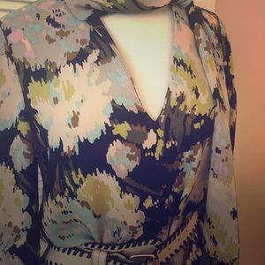 Beautiful BCBG cocktail dress with belt included