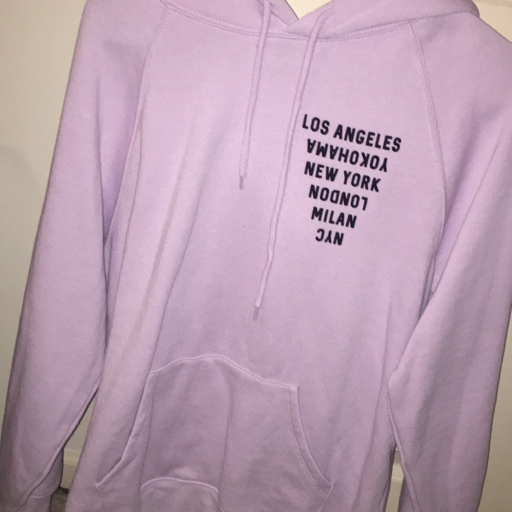 Lavender hoodie