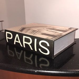 PARIS Decorative Book Piece with storage
