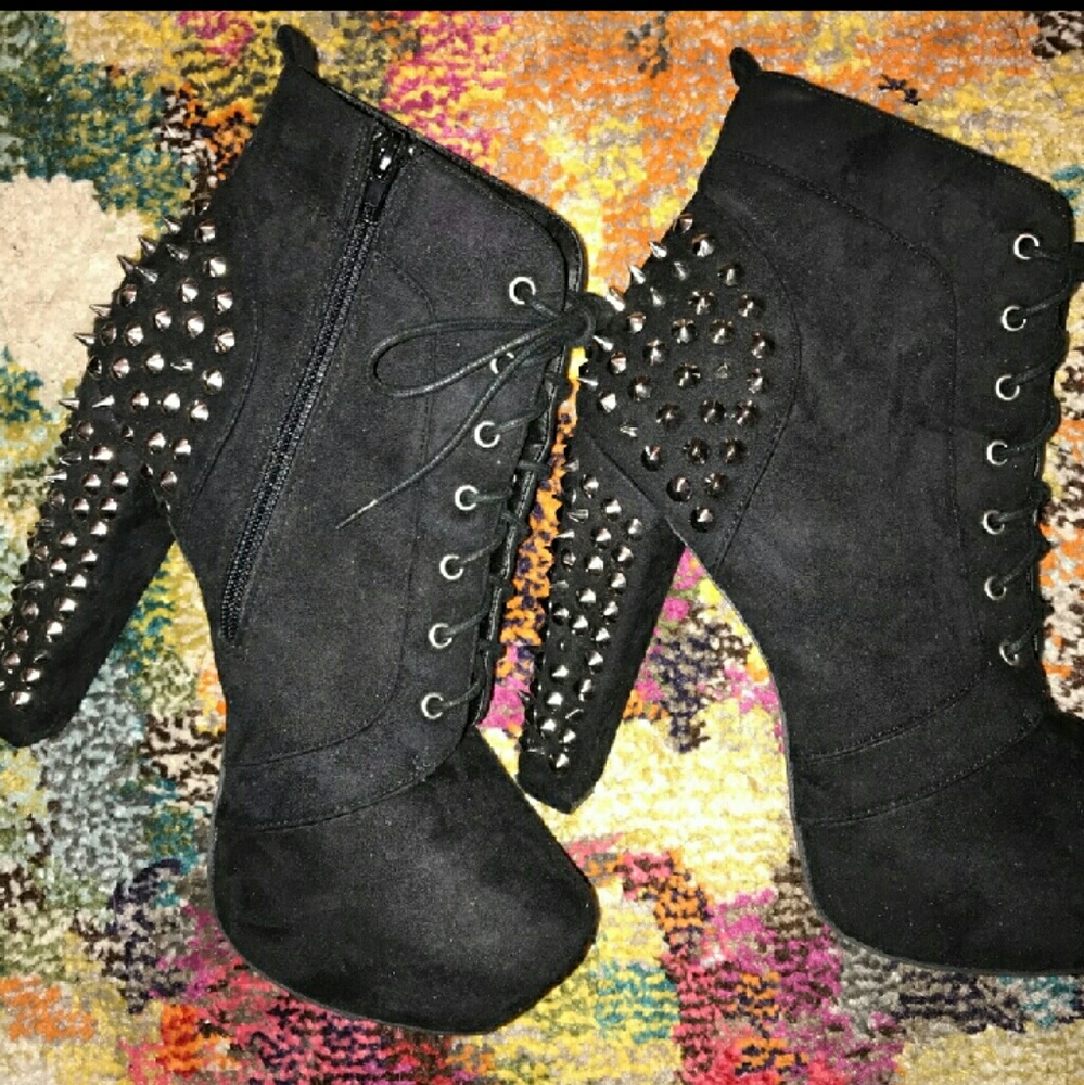 Black booties