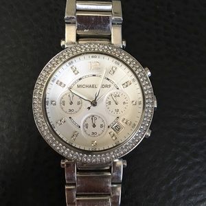 Silver Michael Kors watch