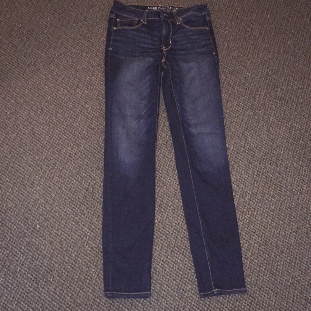 AEO Denim X Super Stretch Skinny Jeans - 6 long