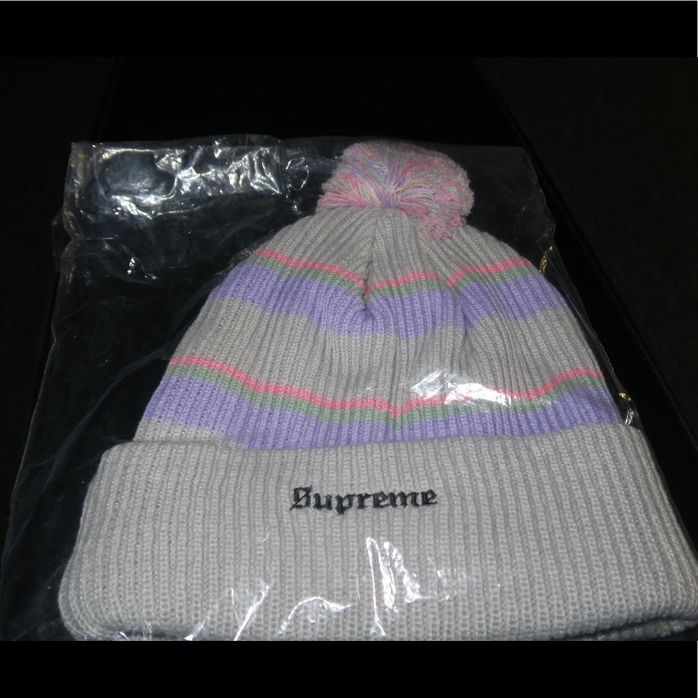 Supreme Beanie (Light Grey) F/W 17