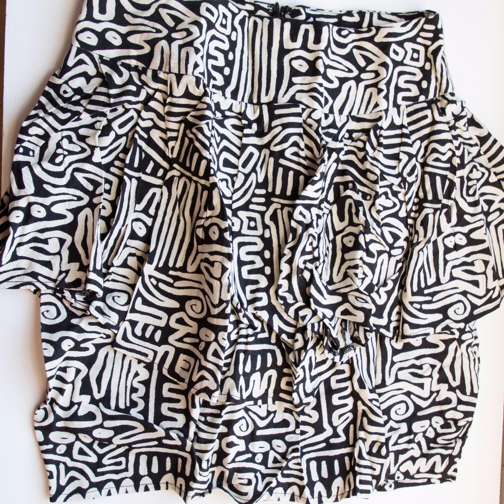peplum skirt