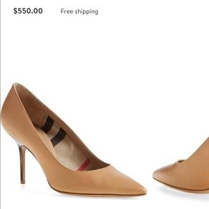 Burberry Mawdesley' Pointy Toe Pump