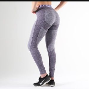 gymshark flex leggings lilac small