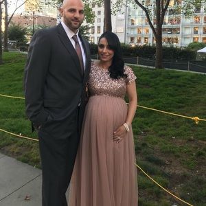 Maternity Evening Gown