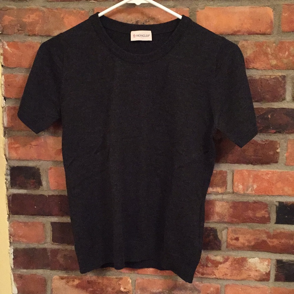 Wool moncler sweater.