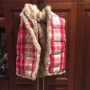 Juicy Couture Faux fur reversible vest