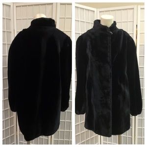 Designers woman winter jacket black new size S/M