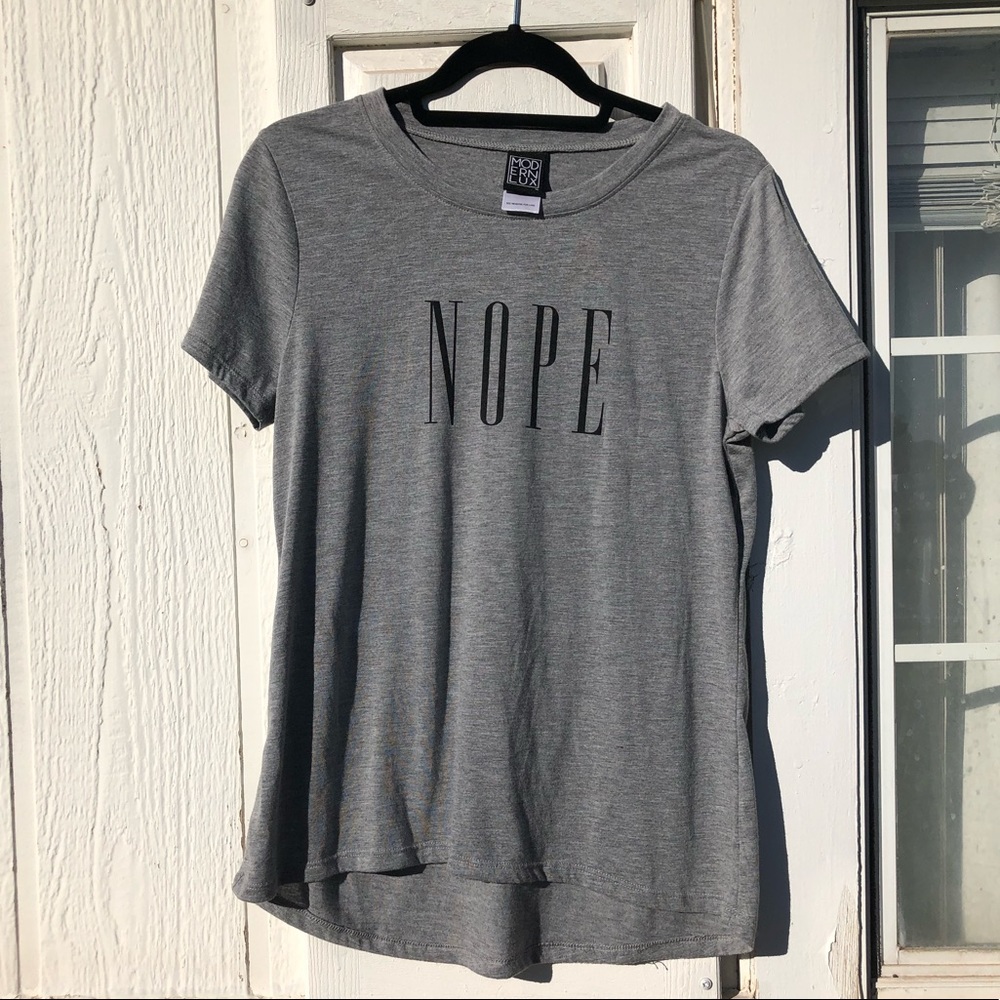 “Nope” tshirt from Target. Brand new!