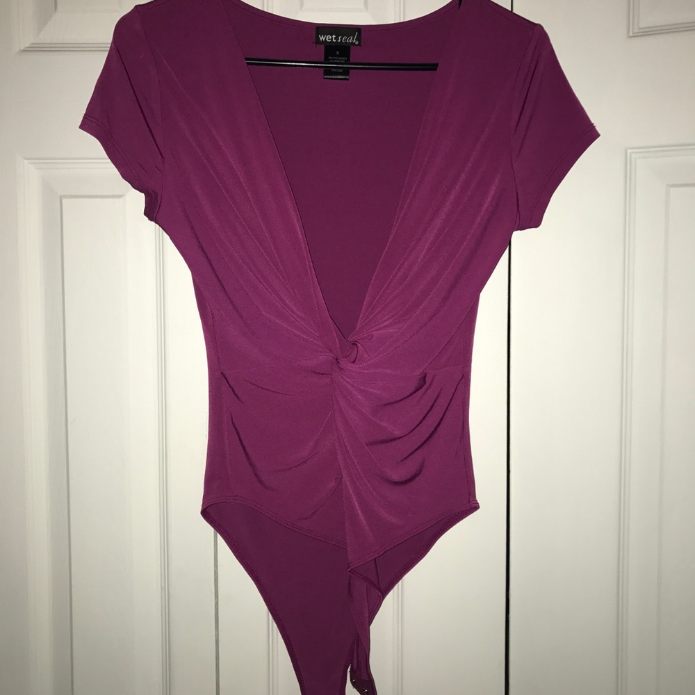Fushia bodysuit
