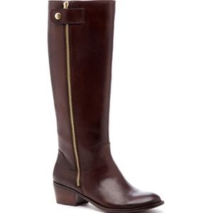 Sole Society Leather Bria Riding Boots