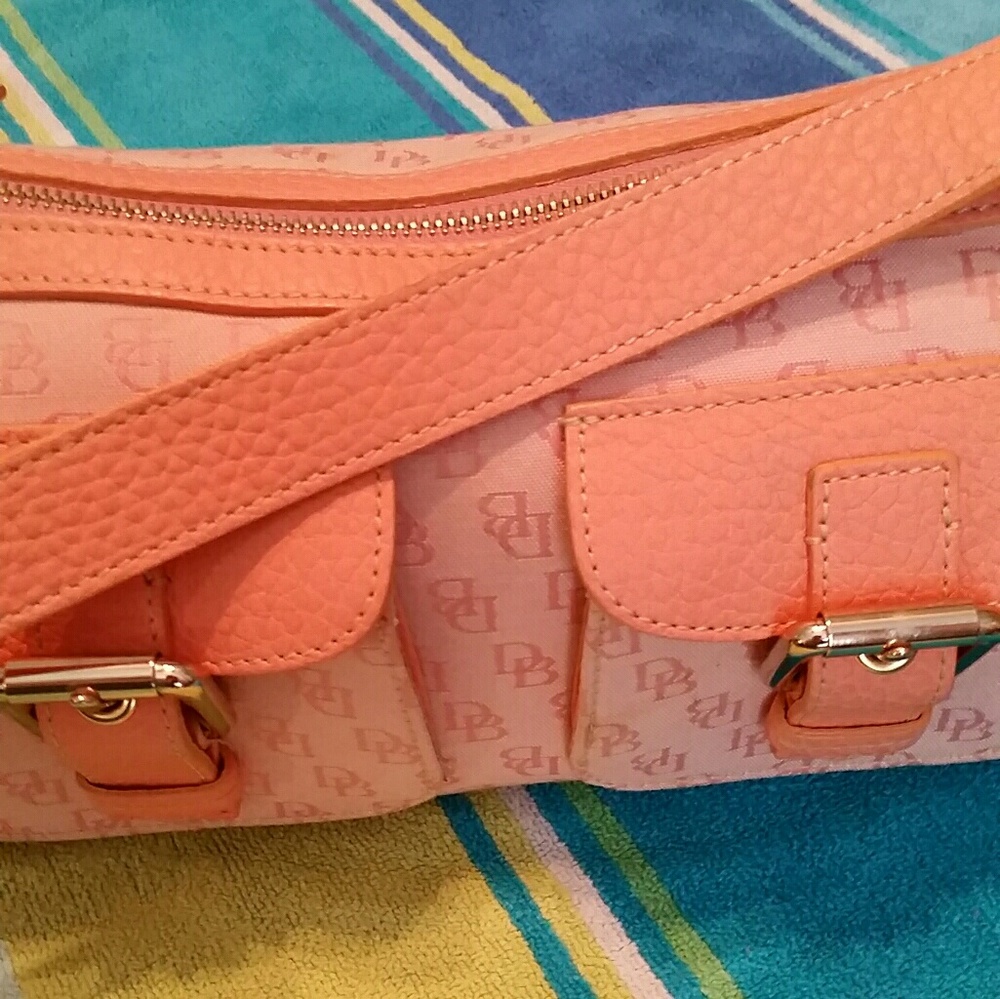 DOONEY AND BOURKE DOUBLE POCKET SATCHEL EGPC