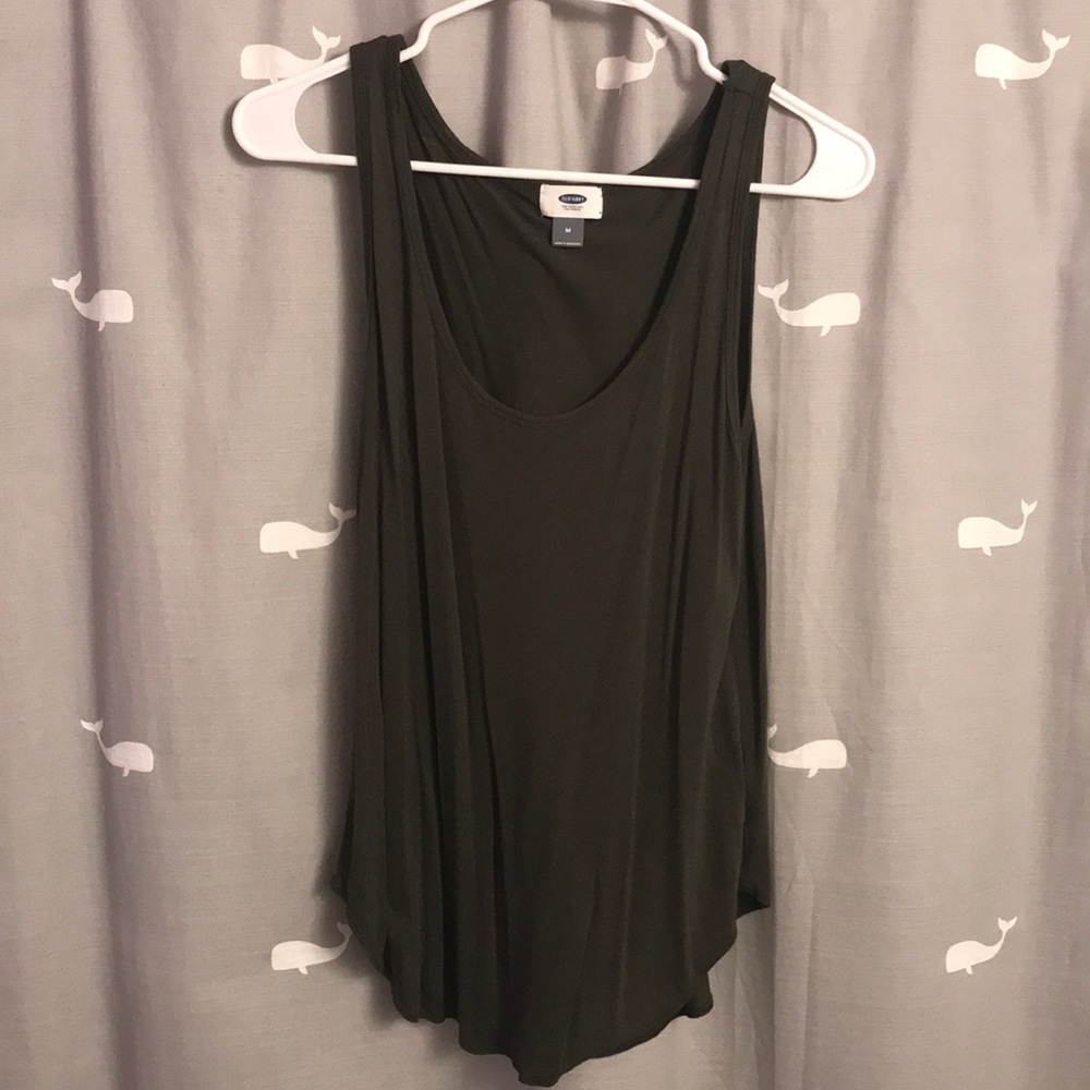 Navy green tank