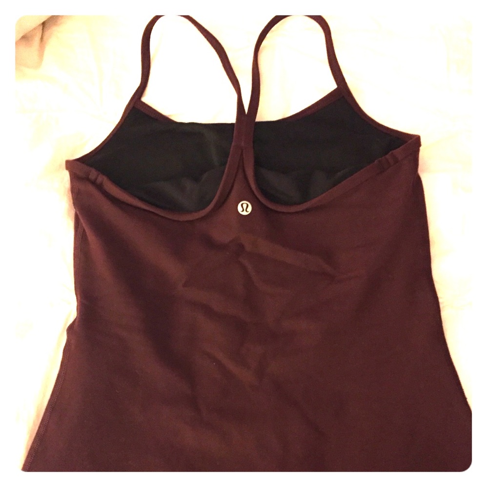 Lululemon Power Y tank, size 6